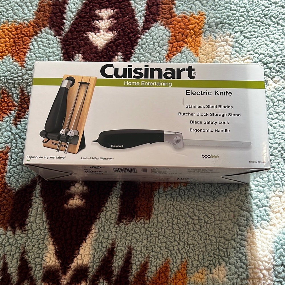 Cuisinart electric knife